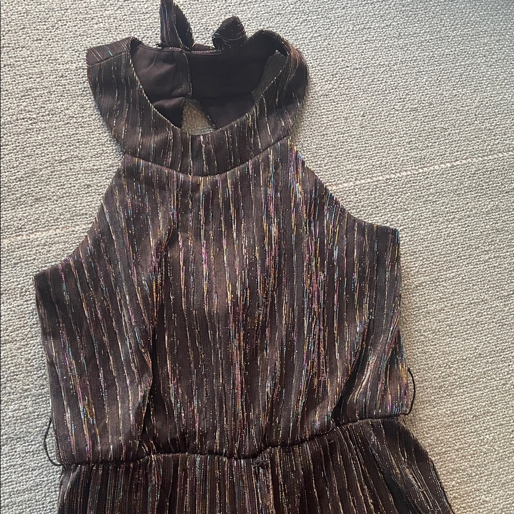 Girls Super Cute Multicolor Halter jumpsuit.